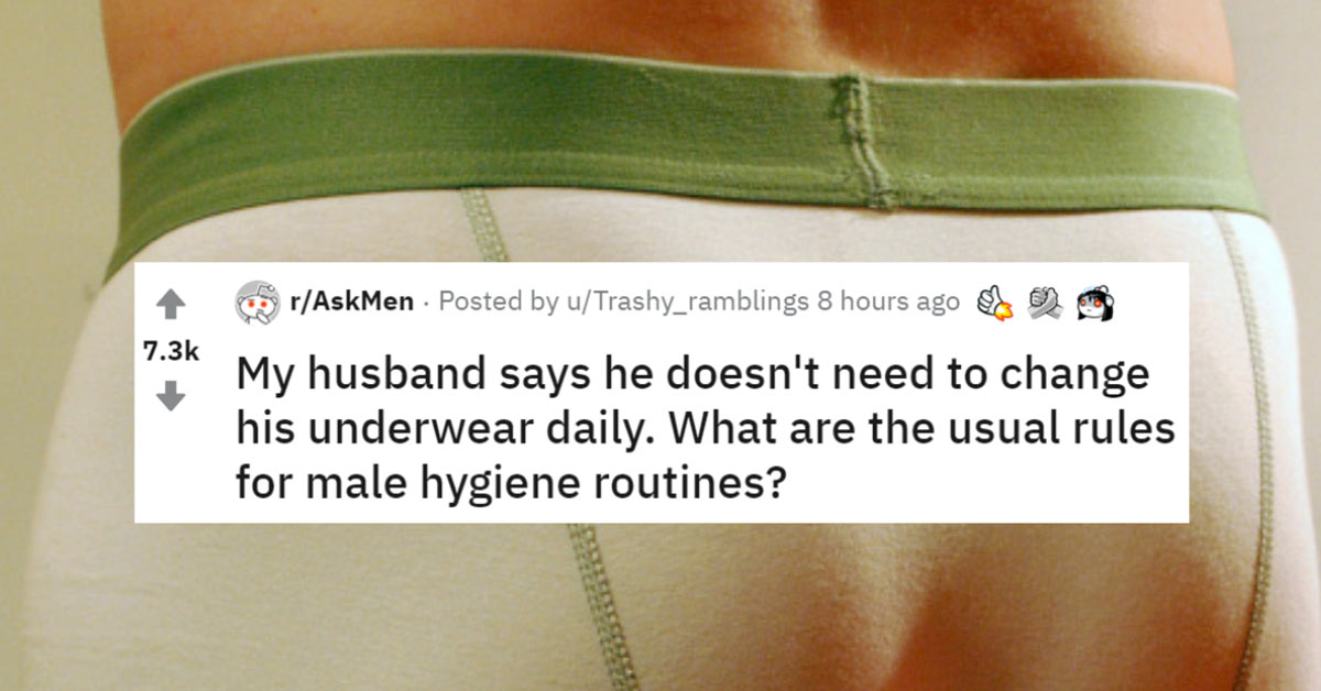 Should you change your underwear every day? The debate rages on Tiffy