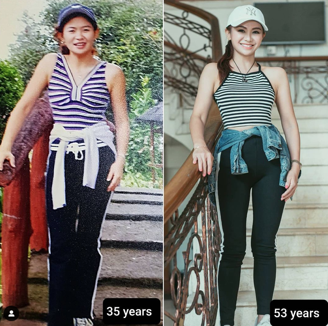 53yearold grandma looks half her age thanks to exercise & diet