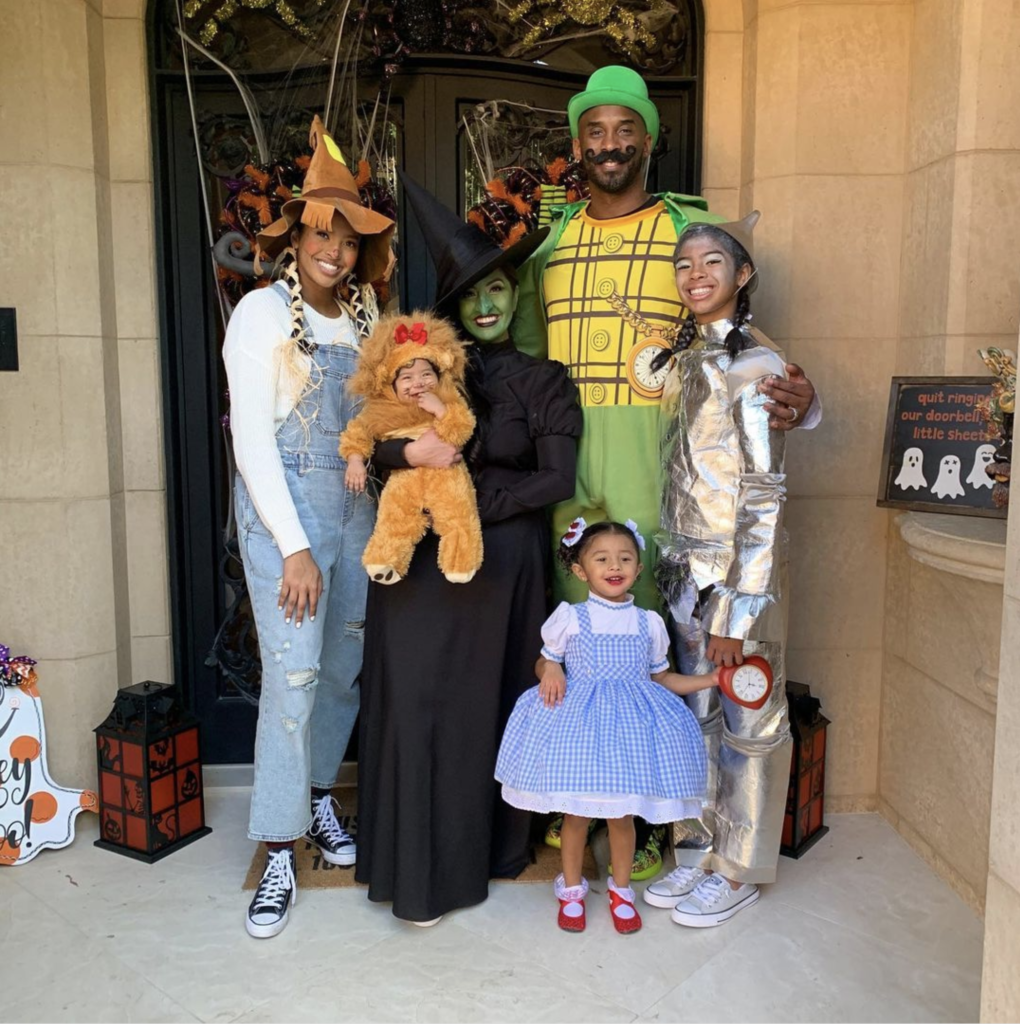 Photos of Kobe Bryant And Gigi Bryant and Family