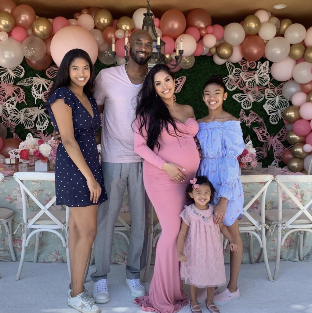 Photos of Kobe Bryant And Gigi Bryant and Family