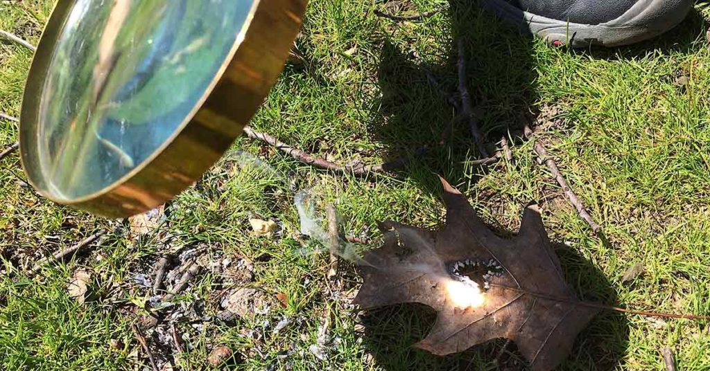 12-Year-Old Set His Lawn On Fire After Getting Magnifying Glass For As A Gift - Featured image