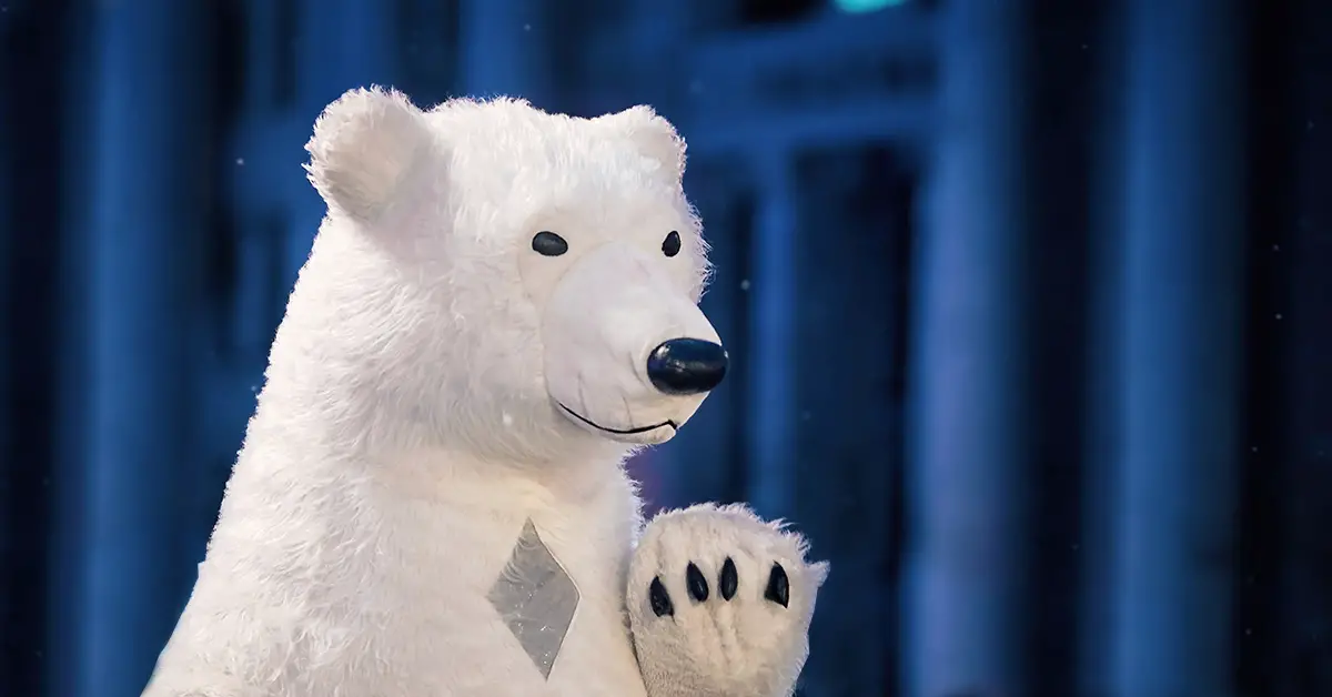 polar bear costume