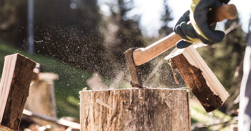 A father and his sons cut wood to fill 80 trucks. Then they brought it to homes that needed heat. - Featured image