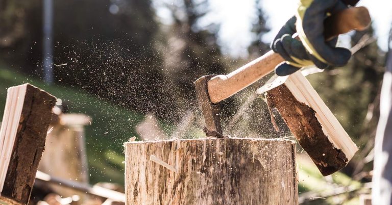 A father and his sons cut wood to fill 80 trucks. Then they brought it to homes that needed heat. - Featured image
