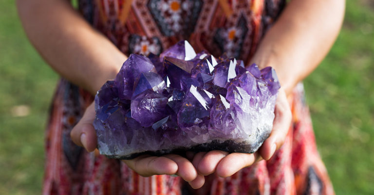 Amazing Heart-Shaped Amethyst Geode Discovered by Miners - Featured image