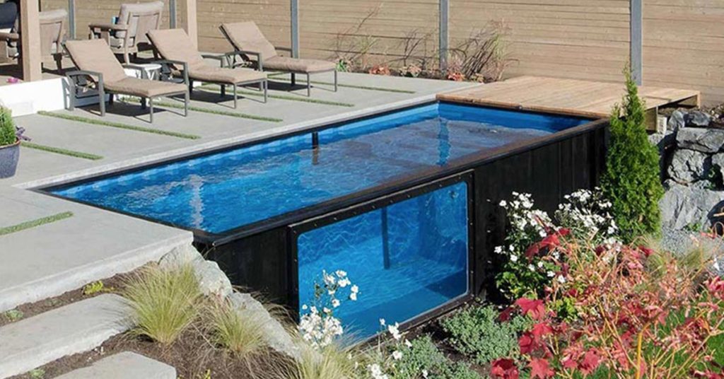 Shipping Container Pools Are The New Hottest Trend and I Want One - Featured image