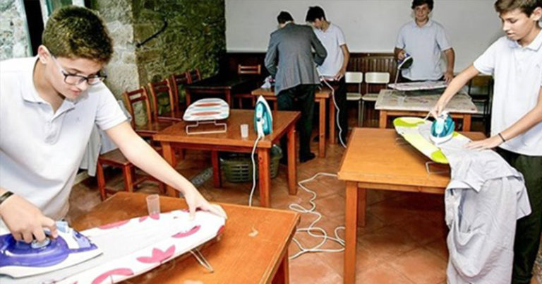School in Spain Teaches Boys How to Do Household Chores to Stop Gender Inequality - Featured image