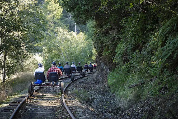 rail bikes in California