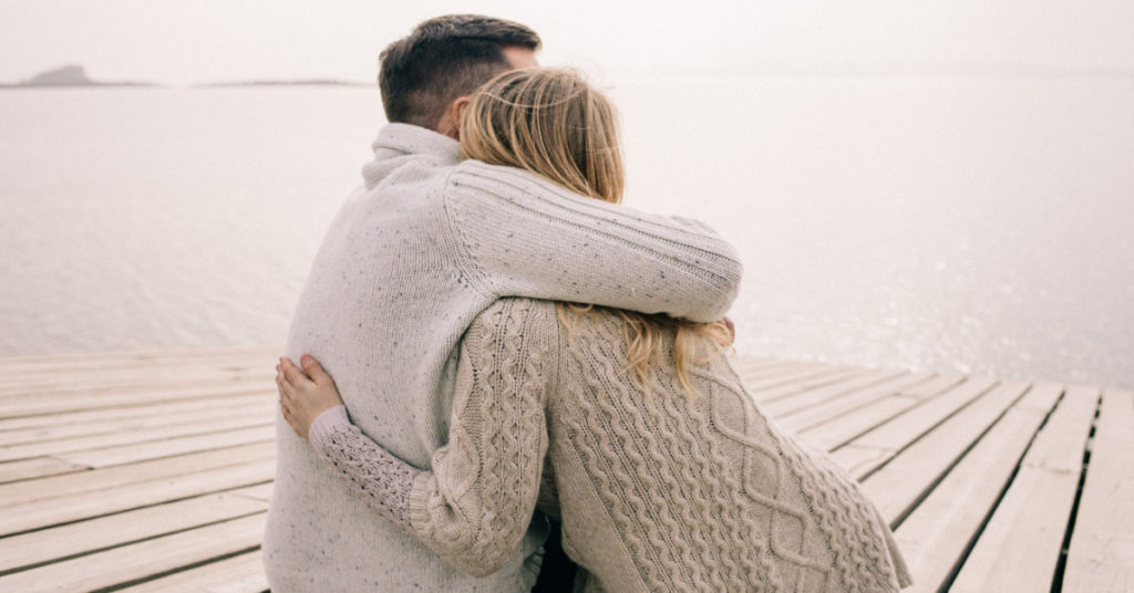 When the right person hugs you - Featured image