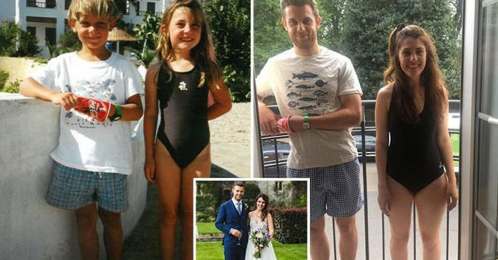 Married Couple Discovers They Were Childhood Sweethearts Two Decades Later - Featured image