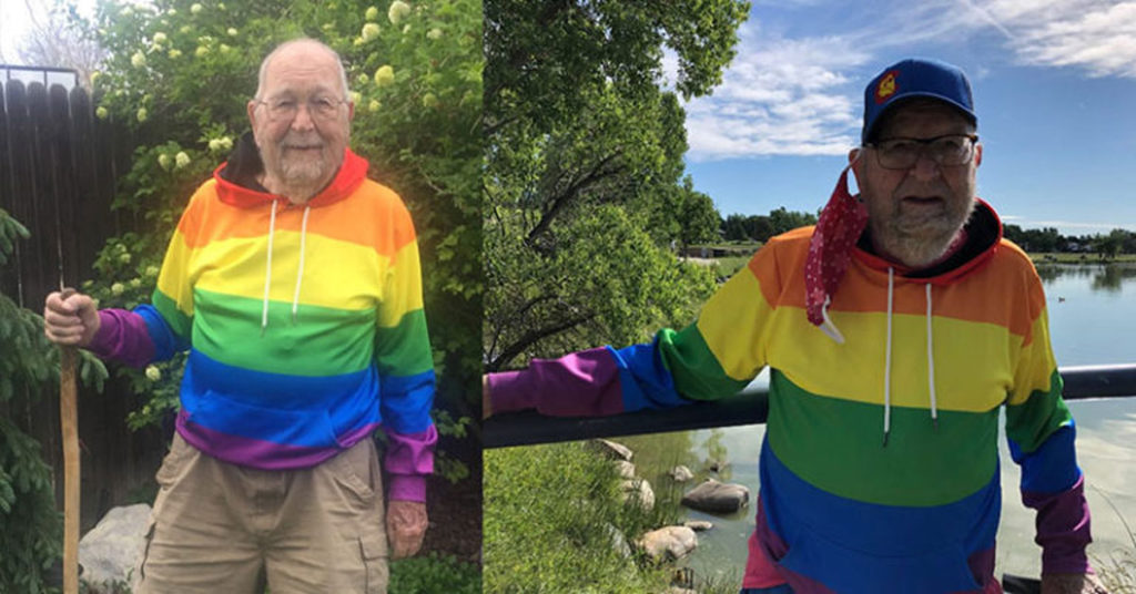 Grandpa Comes Out As Gay At Age 90 And Reveals 70-Year Love Story: ‘I Buried It’ - Featured image