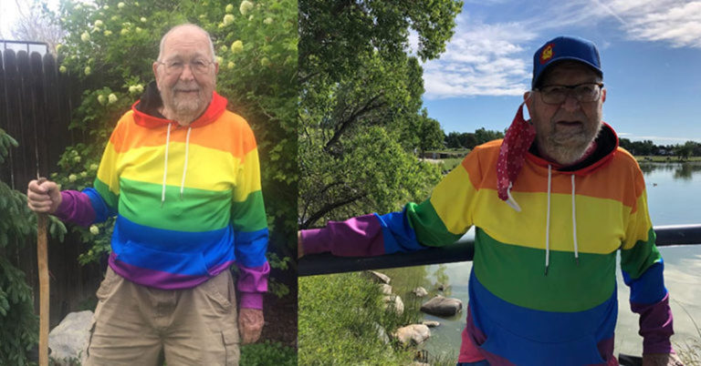 Grandpa Comes Out As Gay At Age 90 And Reveals 70-Year Love Story: ‘I Buried It’ - Featured image