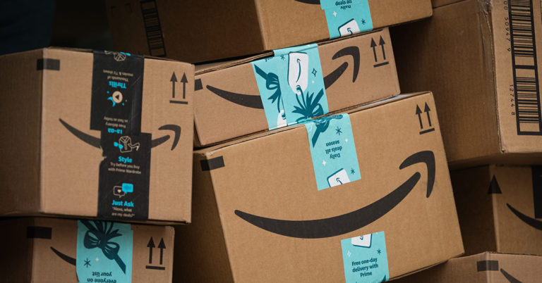 Please Bow Down to the Woman Who Saved All Her Amazon Boxes to Prank Her Husband - Featured image