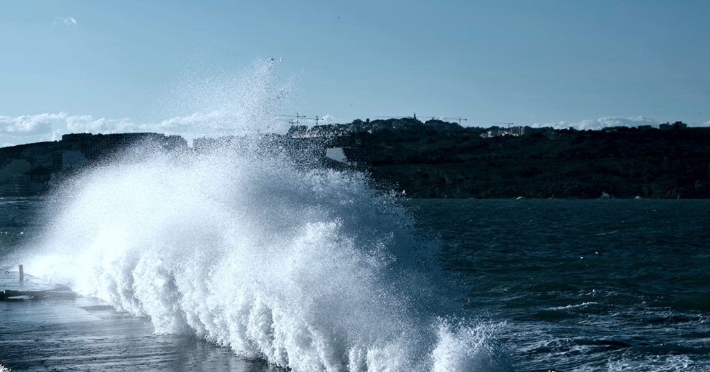 ‘Neptune’ appears in the waves during storm - Featured image