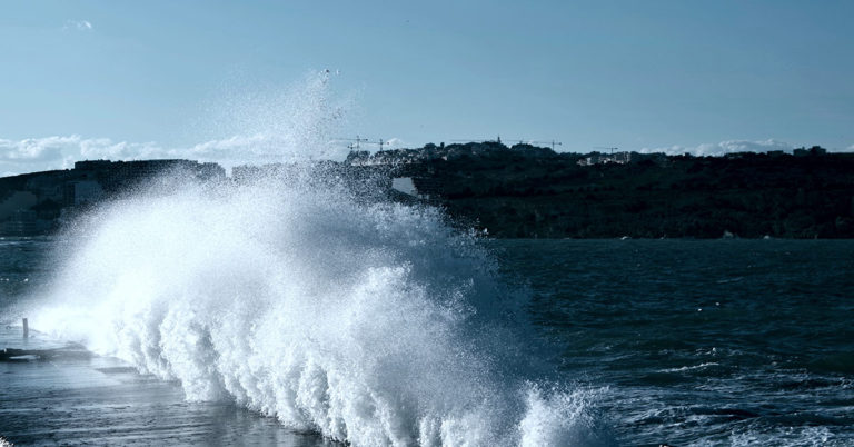 ‘Neptune’ appears in the waves during storm - Featured image
