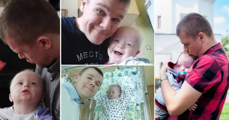Dad Refuses to Give Up Newborn with Down Syndrome To Orphanage After Being Abandoned By Wife - Featured image