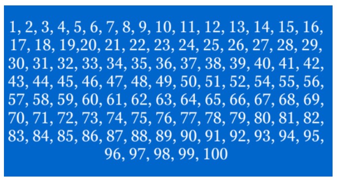 missing number puzzle