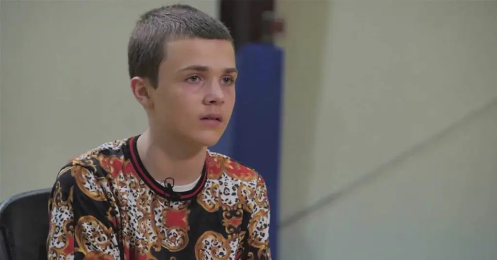 Tim, a 13 year old boy who has been in foster care for 10 years