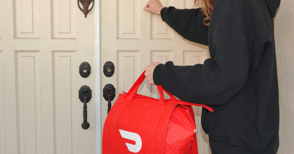 ‘She’s my guardian angel’: DoorDasher saves woman’s life while delivering pizza - Featured image