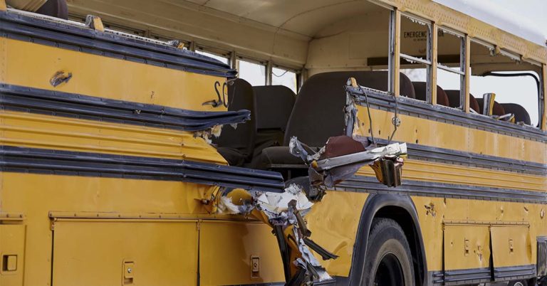 Dying truck driver uses final breaths to save school children after bus crash - Featured image