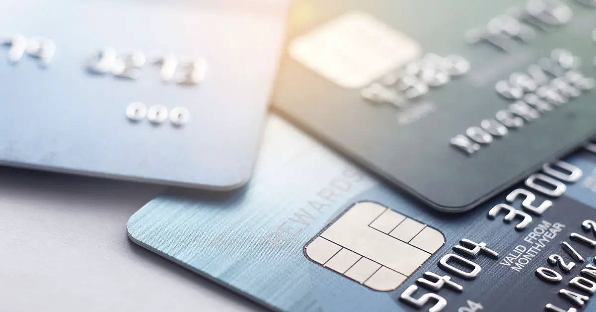 credit cards or debit cards
