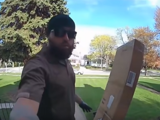 Marco Angel, th UPS driver/hero