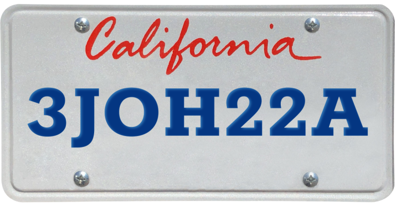 The Hidden Message On This California License Plate Has Gone Viral - Featured image