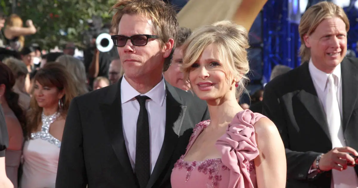 Kevin Bacon and Kyra Sedgwick at the 61st Annual Primetime Emmy Awards.