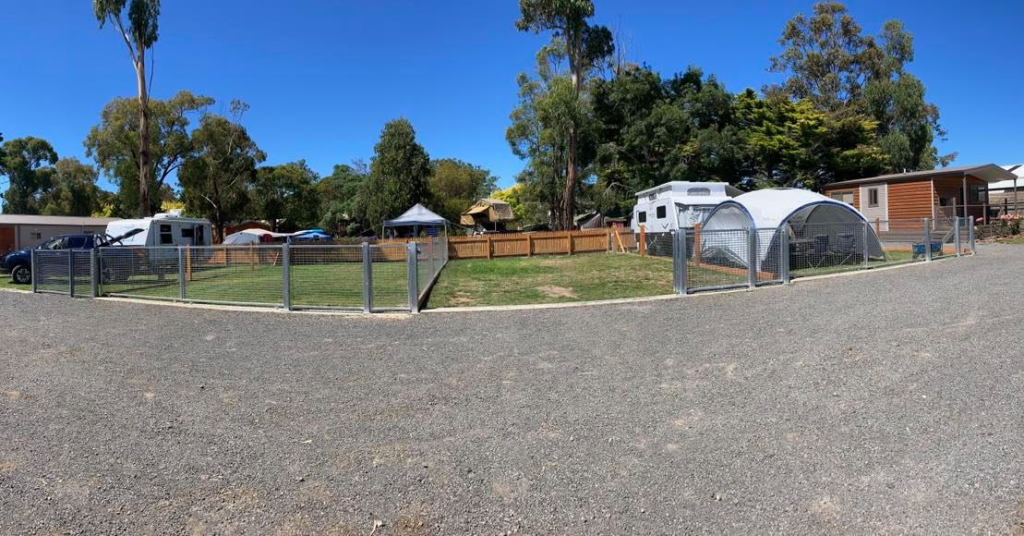 RV park dog friendly sites