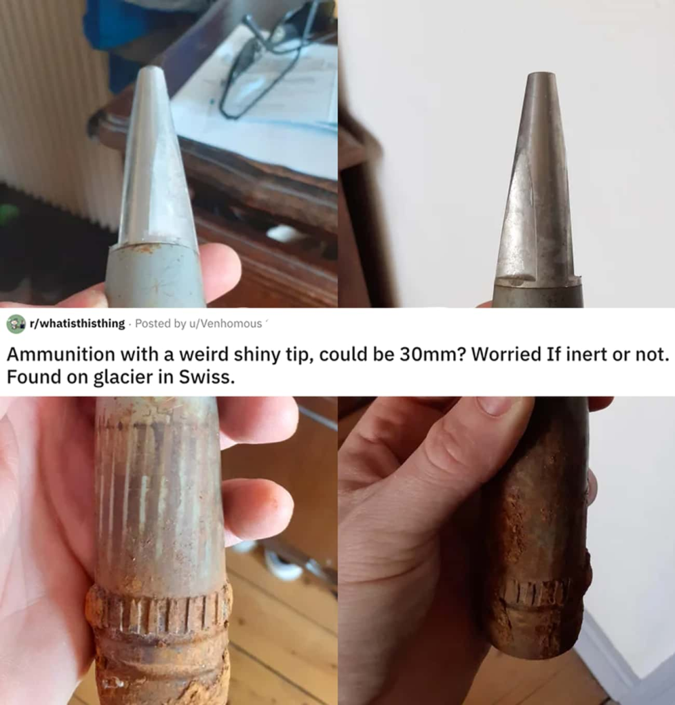 Some sort of weird ammunition?