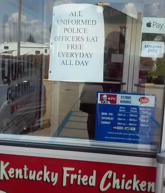 Sign in Ohio KFC branch