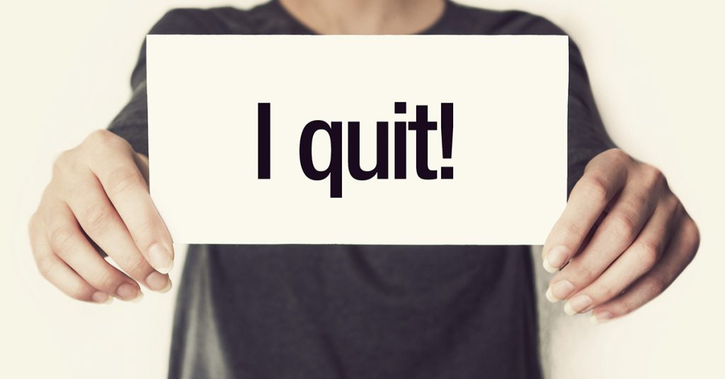 People Share Stories Of How They Quit On The Spot - Featured image