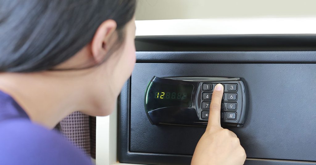 Why You Should Put a Shoe in Your Hotel Safe, According to a Flight Attendant - Featured image