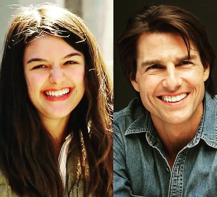Suri compared to her father, Tom Cruise
