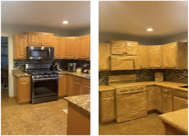 TikTok Shows Son Covering Parents Kitchen In Peanut Butter Tiffy Taffy tiktok-shows-son-covering-parents-kitchen-in-peanut-butter-tiffy-taffy