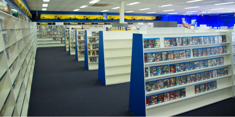 The last Blockbuster video store in Australia closing down in the suburb of Morley