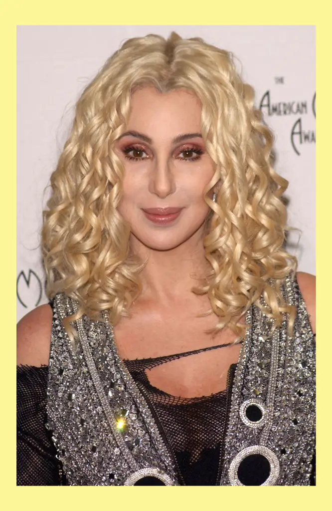 Cher with blond hair 