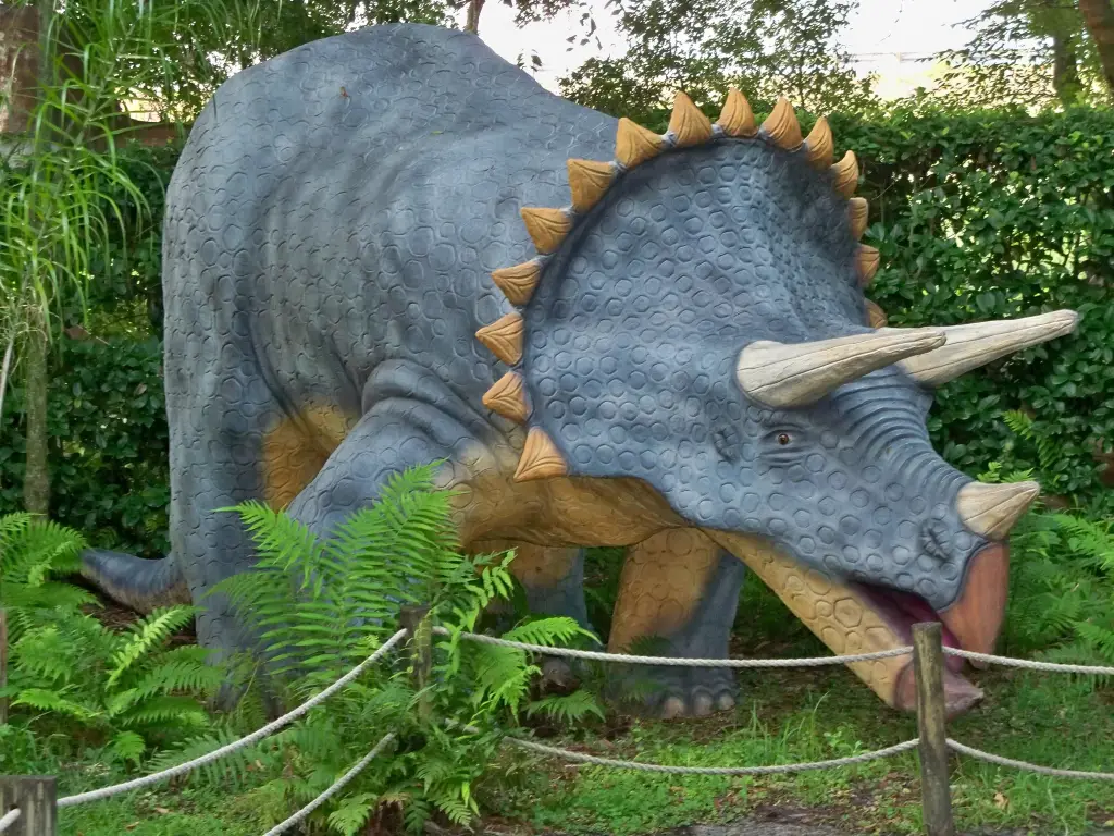 herbivore dinosaur at dinosaur world