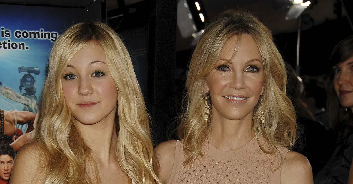 Heather Locklear and her daughter