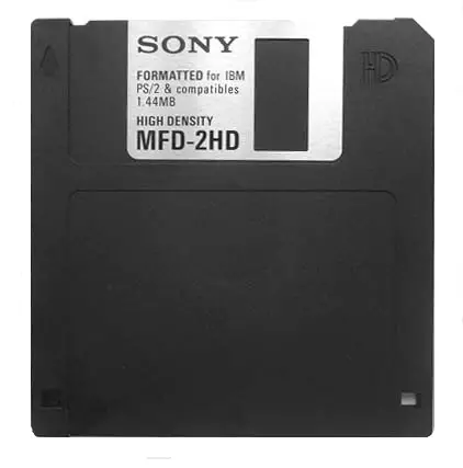A Floppy disk 3.5 by Sony