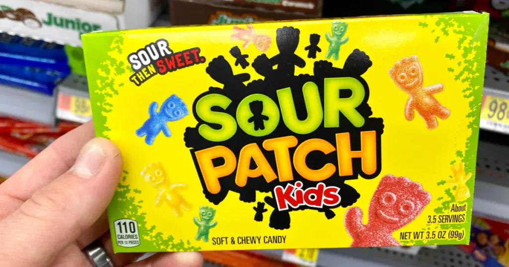 San Jose, CA - February 21, 2020: Box of Sour Patch Kids candies. They start out sour then turn sweet.
