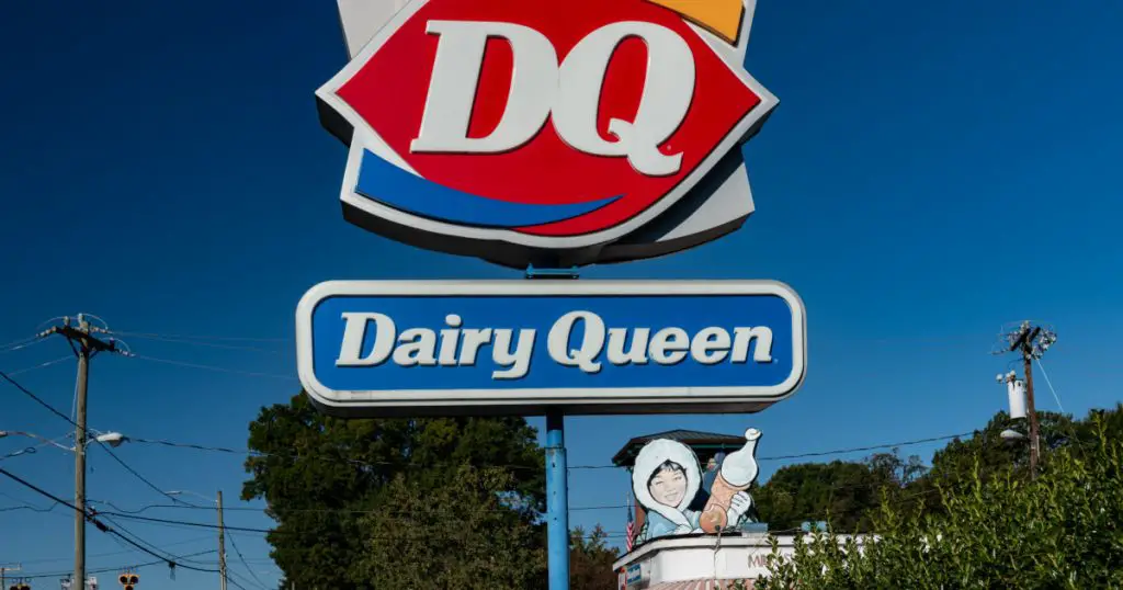 Charlotte, NC - October 19, 2022: The landmark Dairy Queen on Wilkinson Boulevard
