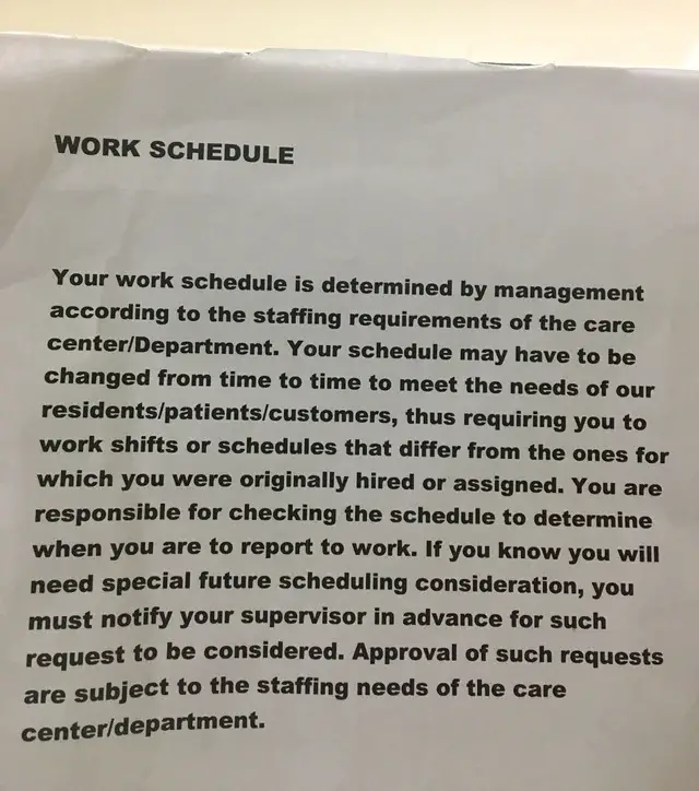 time to quit: real sign put up by boss