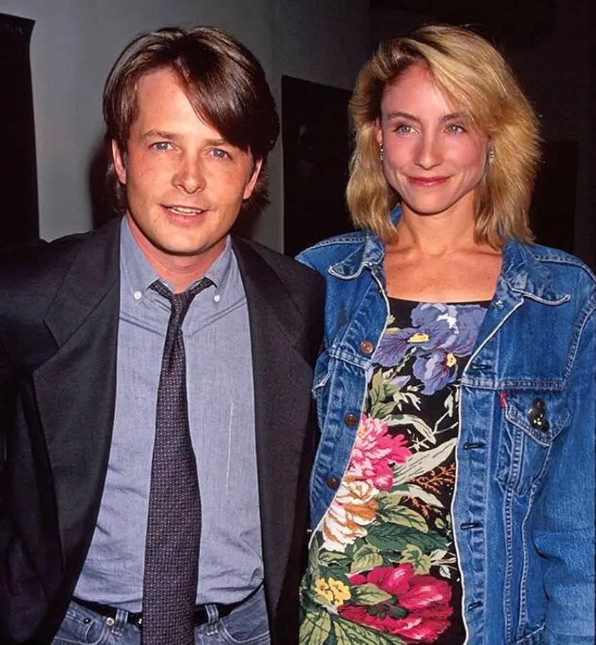 Michael J Fox and wife