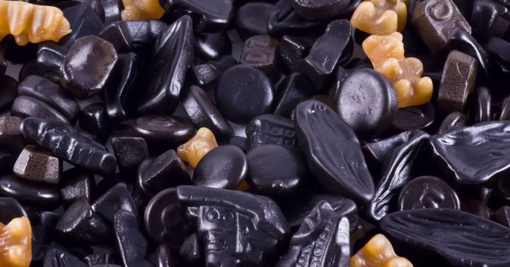 Licorice, a typical dutch kind of candy.

