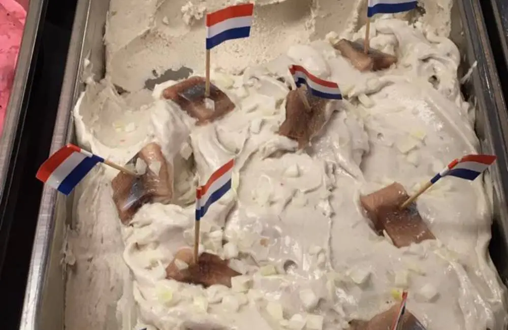 Herring Ice-Cream in the Netherlands