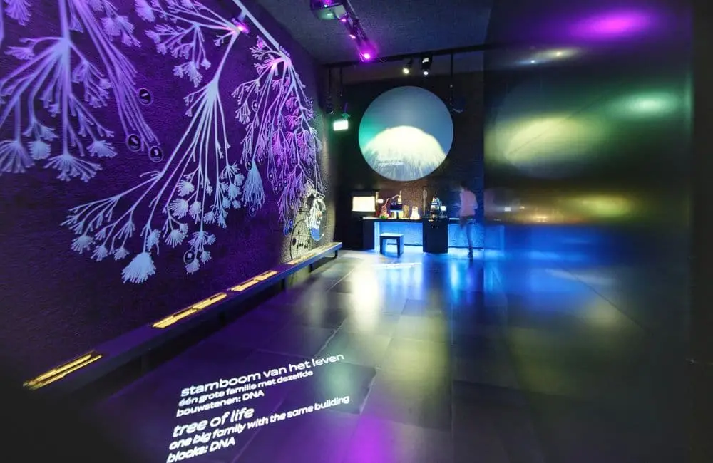 Micropia opened in the fall of 2014 in Amsterdam, is a unique museum dedicated to disseminating information about microbes.