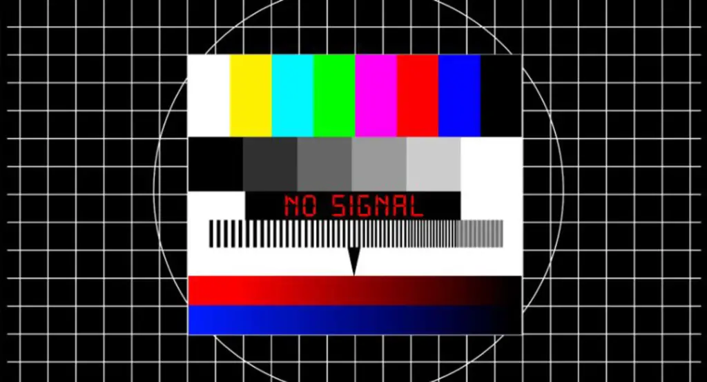 Sign-off on analog TV