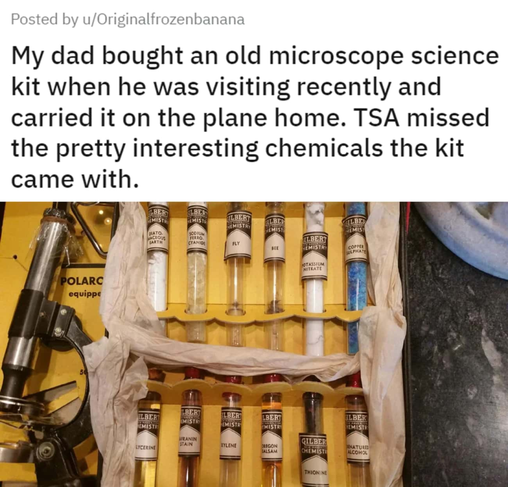 Disturbing objects 14: Old chemical toy set