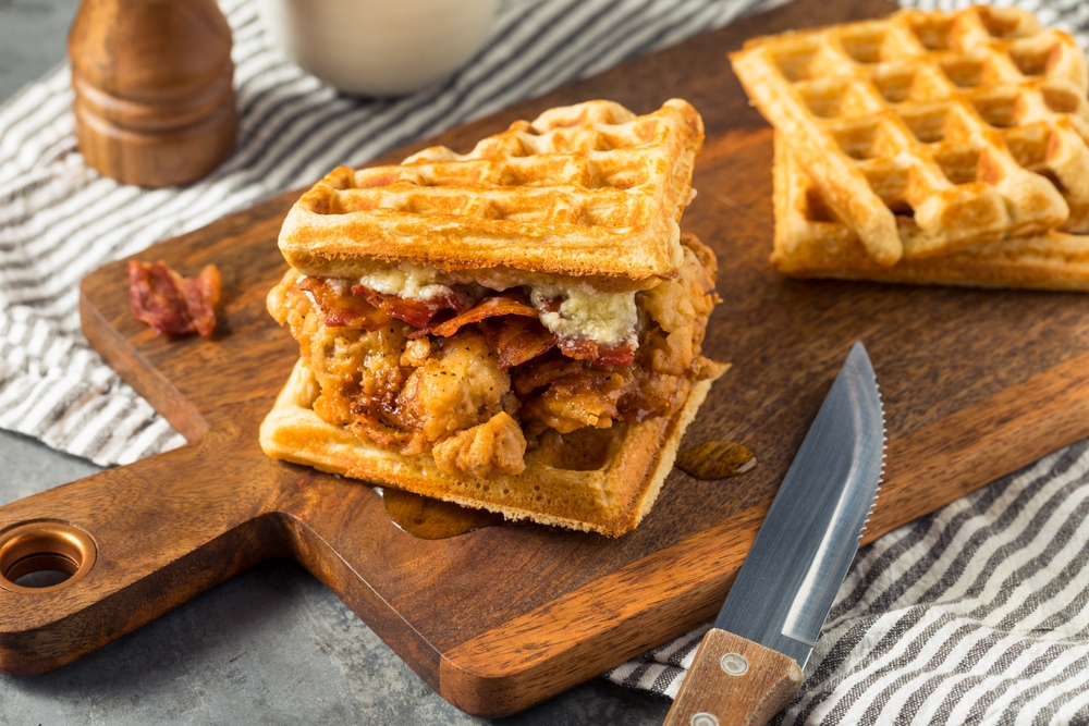 Chicken waffel
